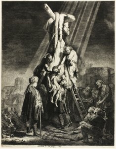 The Descent from the Cross: Second Plate