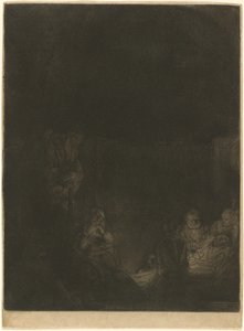 The Entombment by Rembrandt van Rijn