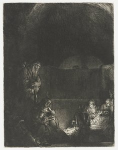 The Entombment by Rembrandt van Rijn