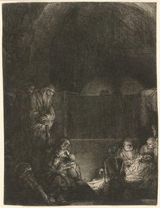 The Entombment by Rembrandt van Rijn