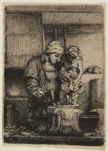 The Goldsmith by Rembrandt van Rijn