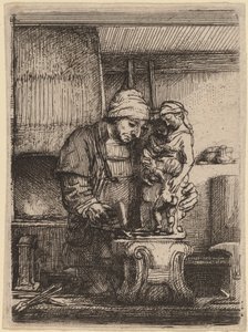 The Goldsmith by Rembrandt van Rijn