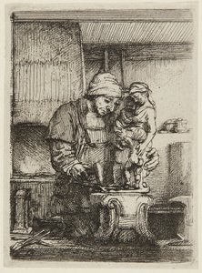 The Goldsmith by Rembrandt van Rijn