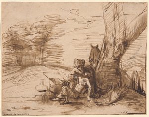 The Good Samaritan by Rembrandt van Rijn