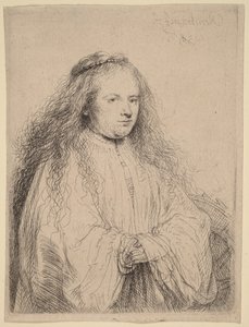 The Little Jewish Bride (Saskia as Saint Catherine) by Rembrandt van Rijn