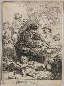 The Pancake Woman by Rembrandt van Rijn