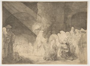 The Presentation in the Temple: Oblong Plate
