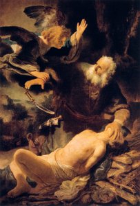 The Sacrifice of Isaac, 1635 by Rembrandt van Rijn