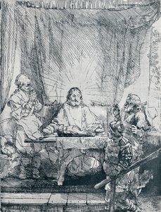 The Supper at Emmaus by Rembrandt van Rijn