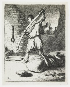 The Beheading of St John the Baptist by Rembrandt van Rijn