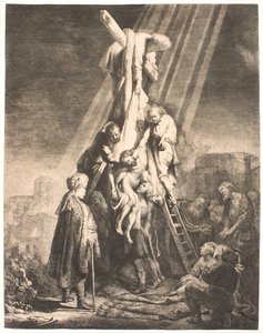 The Descent from the Cross: Second Plate