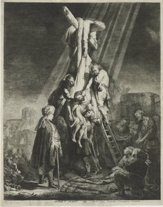 The Descent from the Cross: Second Plate
