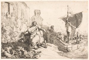 The Ship of Fortune by Rembrandt van Rijn