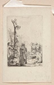 Crucifixion (Small Plate) by Rembrandt van Rijn