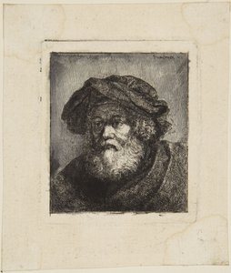 Old Man in Cap by Rembrandt van Rijn