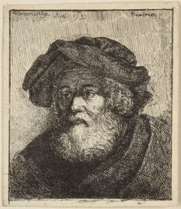 Old Man in Cap by Rembrandt van Rijn