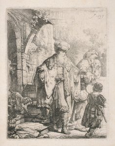 The Expulsion of Hagar by Rembrandt van Rijn