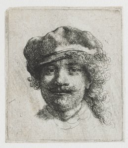 Self-Portrait with Beret