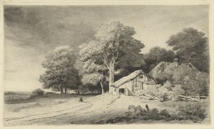 Farmhouse by a Road