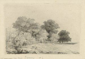 Farm by a Fence