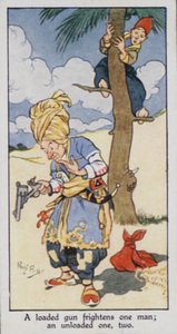 Eastern Proverb: A loaded gun frightens one man; an unloaded one, two
