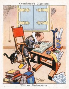 William Shakespeare by René Bull