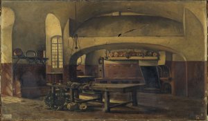 The Kitchens of the Château de Maisons-sur-Seine by René Maurice Fath