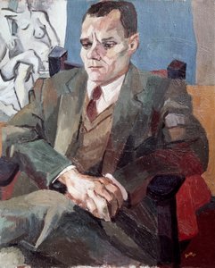 Portrait of Alberto Moravia