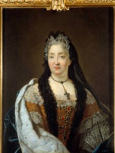 Portrait of Anne Marie de La Tremoille, Princesse des Ursins by René Antoine Houasse