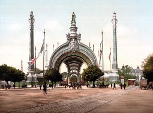 Grand Entrance of the 1900 Universal Exhibition in Paris by Rene Binet