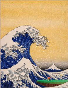 HOKUSAI-Golf by Rene Boin