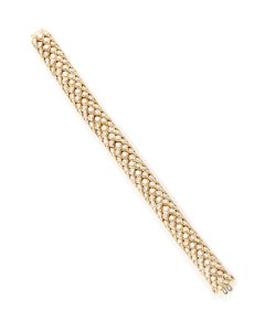 One of Three Honeycomb Bracelets by Rene Boivin