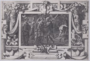 Medea Embarks with Jason by Rene Boyvin