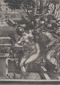 Susanna and the Elders by Rene Boyvin