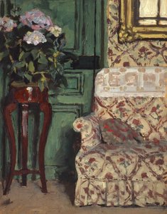 Corner of the Sofa by René François Xavier Prinet