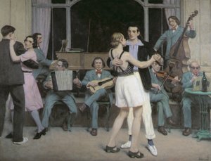 The Casino Bar at Cabourg, c.1930