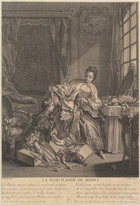 Fashion Merchant, 1746-55 by Rene Gaillard