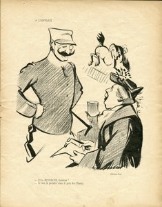 Illustration of Hermann-Paul in The Wild Duck by Rene George Hermann Paul