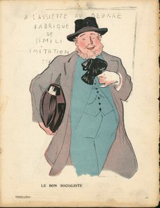 The Butter Plate, number 231, Satirical in Colours