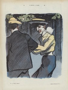 Prostitution - Illustration for Le Rire, 27 May 1905 by Rene George Hermann Paul