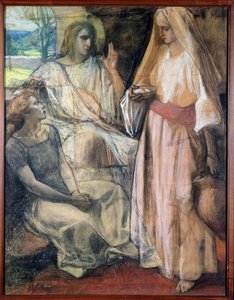 Christ in the House of Martha and Mary, 1924 by Rene Marie Castaing