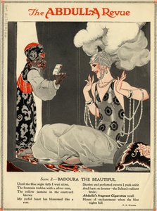 Abdulla Cigarettes by Rene Vincent