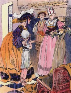 A Little Girl in the Time of the Renaissance by Rene Vincent