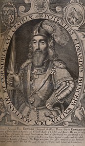 Edward, the Black Prince by Renold Elstrack