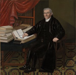 Reverend Ammi Ruhamah Robbins (1740) by Reuben Moulthrop