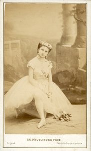 Angelina Fioretti, Italian ballerina of the Paris Opera by Reutlinger Studio (after)