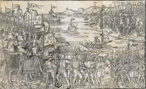 Illustration from Peregrinatio in Terram Sanctam (Journey to the Holy Land) by Bernhard von Breidenbach by Reuwich