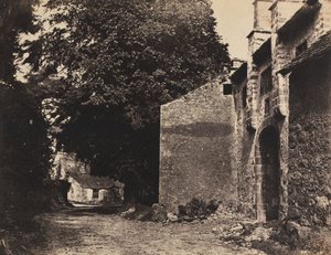 Gateway to Borwick Hall, Lancashire by Rev. John Richardson Major