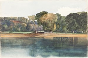 Landscape with Trees and Water by Reverend James Bulwer