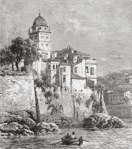The Arsenal at Genoa, Northern Italy in the Late 19th Century by Reverend Samuel Manning